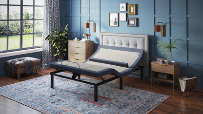 Adjustable Bed Base With Head and Foot Lift