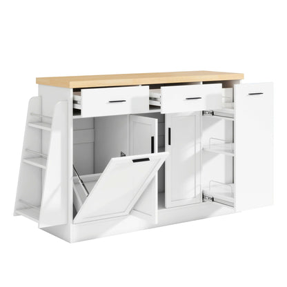 Kitchen Sideboard and Cabinet with Spice Rack