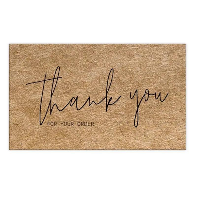 English Holiday Thank You Card for Do It Yourself