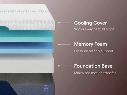 Nectar Luxe Memory Foam Mattress for Cooler Sleep