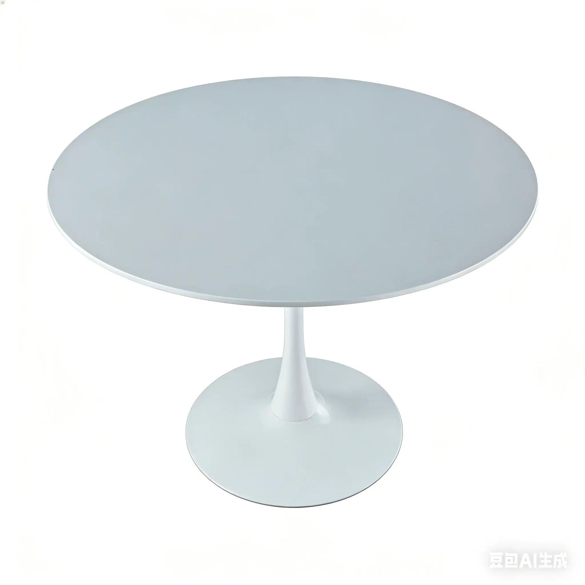 Tulip Special Dining Table by Unique Piece Furniture, round light gray pedestal table on Tampa Home & Garden Store
