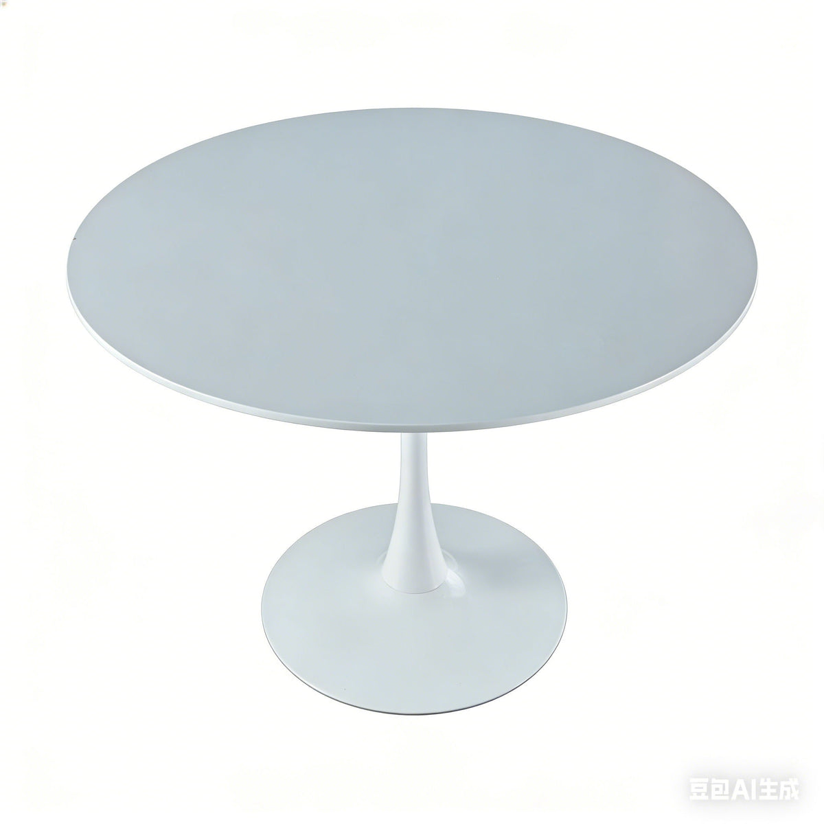 Tulip Special round dining table top white with pedestal base by HouseOfZazla on Tampa Home & Garden Store
