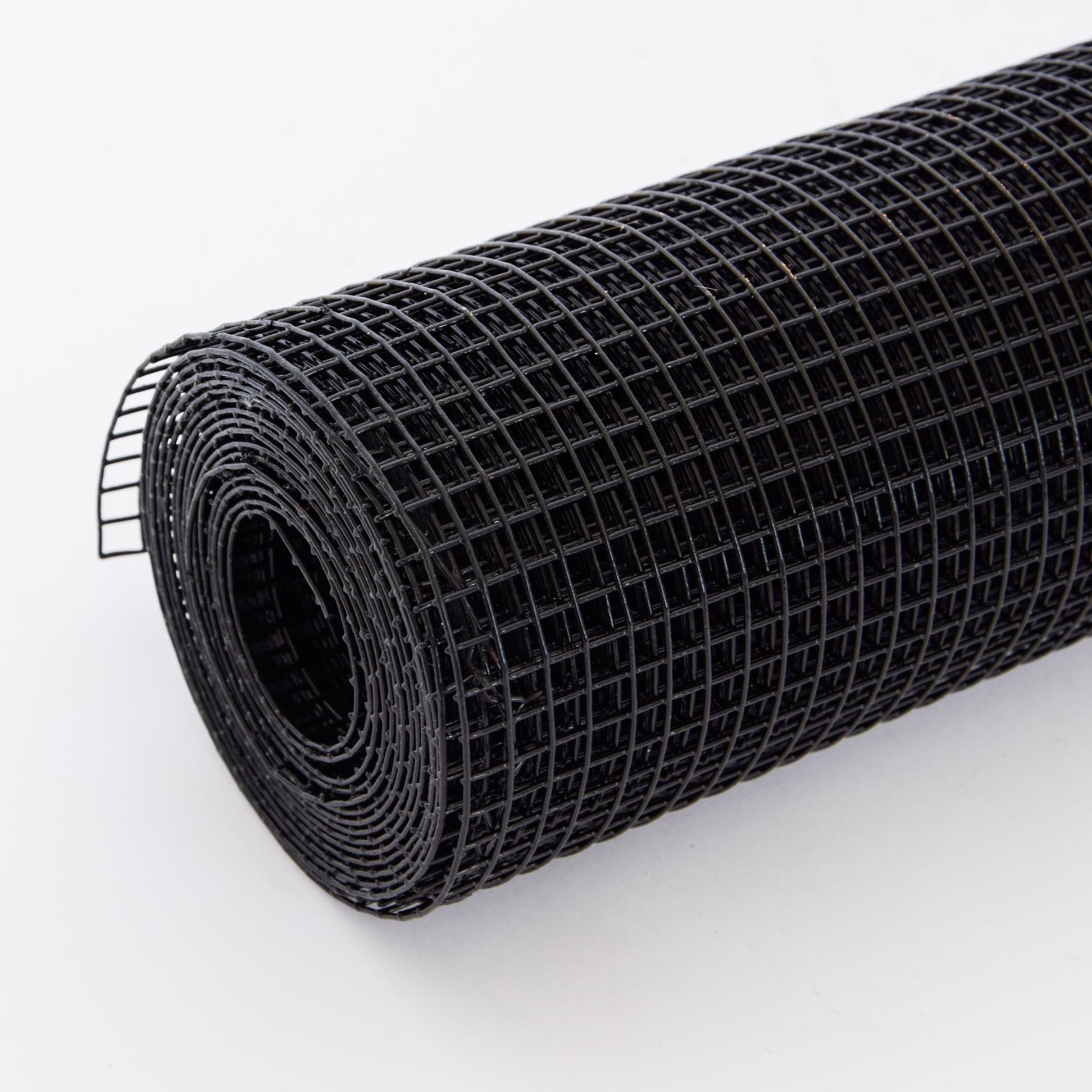 Vinyl coated hardware cloth roll black for poultry netting and home improvement HouseOfZazla on Tampa Home & Garden Store