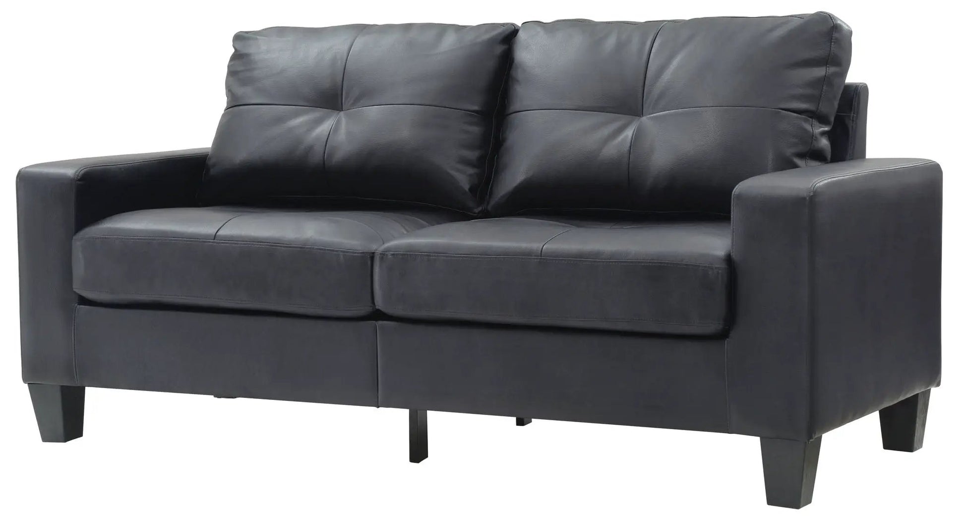 Newbury Modular Sofa leather dark gray sofa by Unique Piece Furniture on Tampa Home & Garden Store