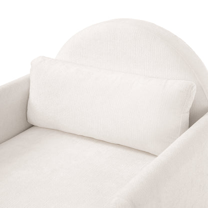 Beige pet friendly accent chair upholstery close-up texture HouseOfZazla on Tampa Home & Garden Store