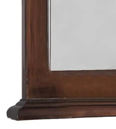 Summit Mirror With Real Wood Veneers and Mount