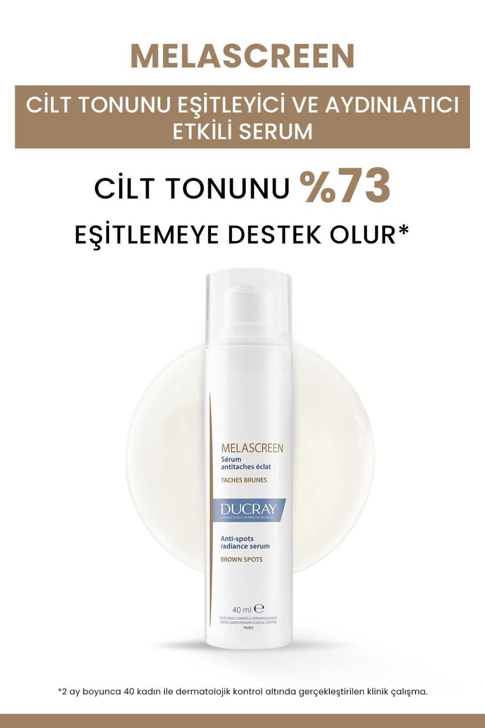 Ducray Melascreen Serum face serum 40 ml anti-spots radiance bottle on Tampa Home & Garden Store