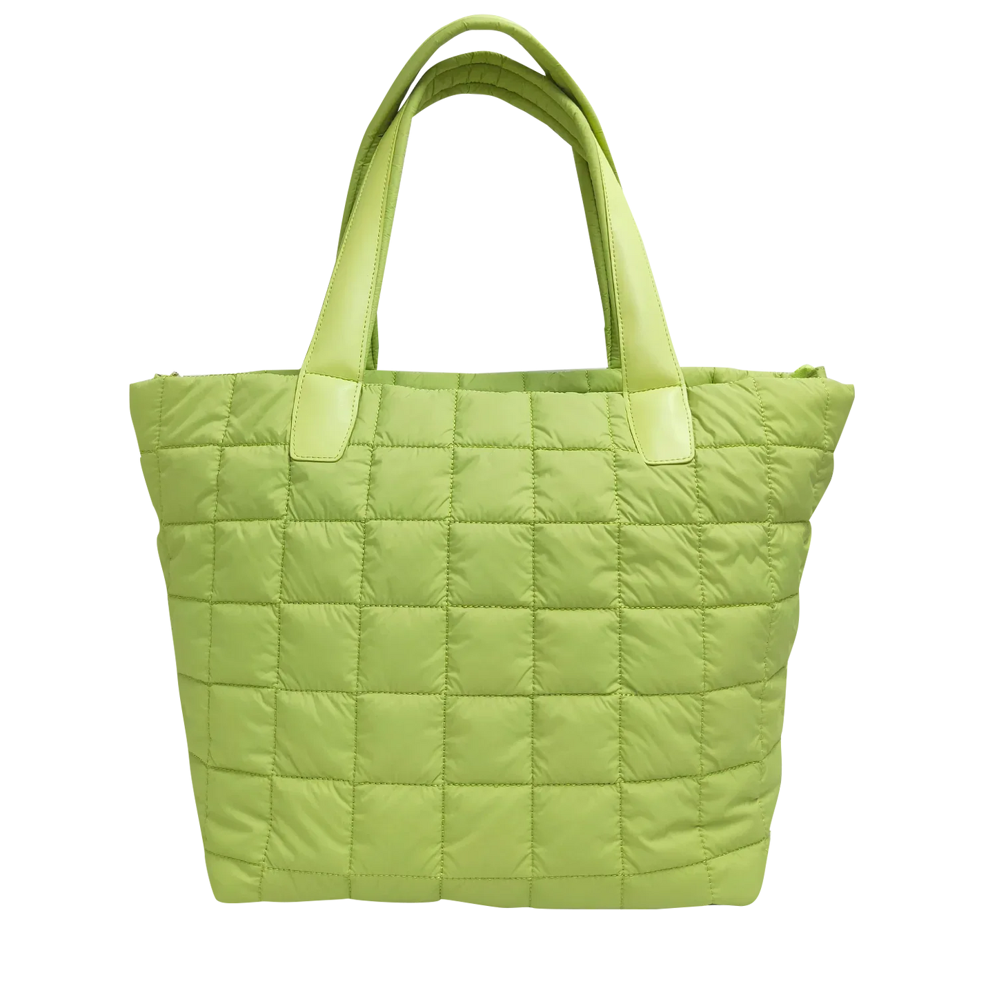Quilted Nylon Tote – Lightweight, Triple-Zip, Travel & Work Ready