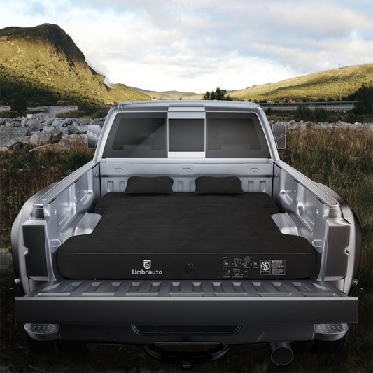 Umbrauto truck bed air mattress 6-6.5ft black for mid-size pickups on Tampa Home & Garden Store