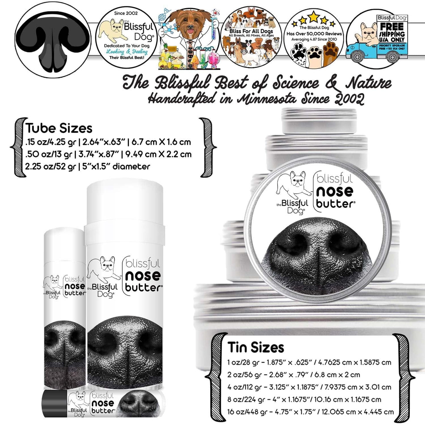 1 Dog Nose Butter For All Dogs - Tampa Home & Garden Store