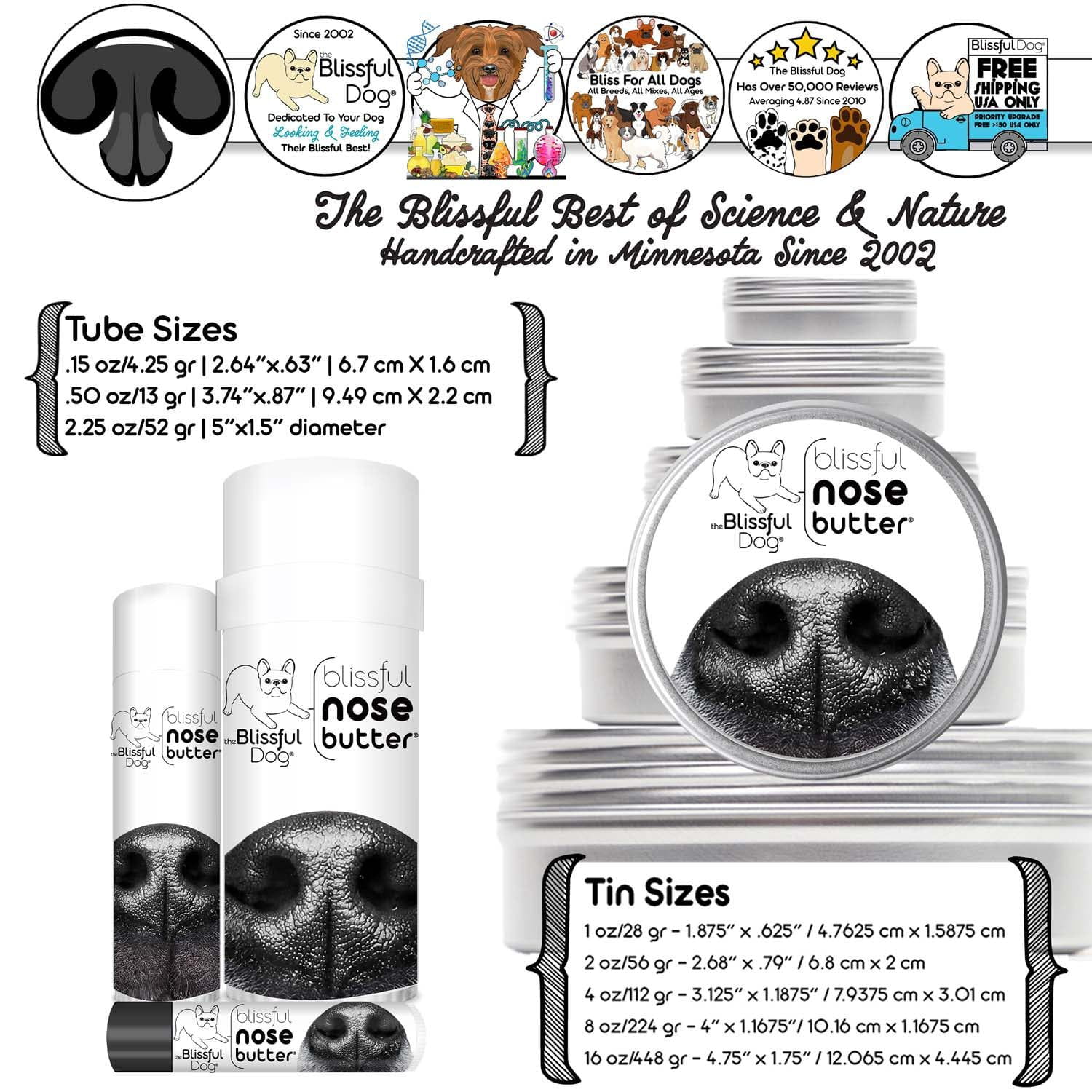 1 Dog Nose Butter For All Dogs - Tampa Home & Garden Store