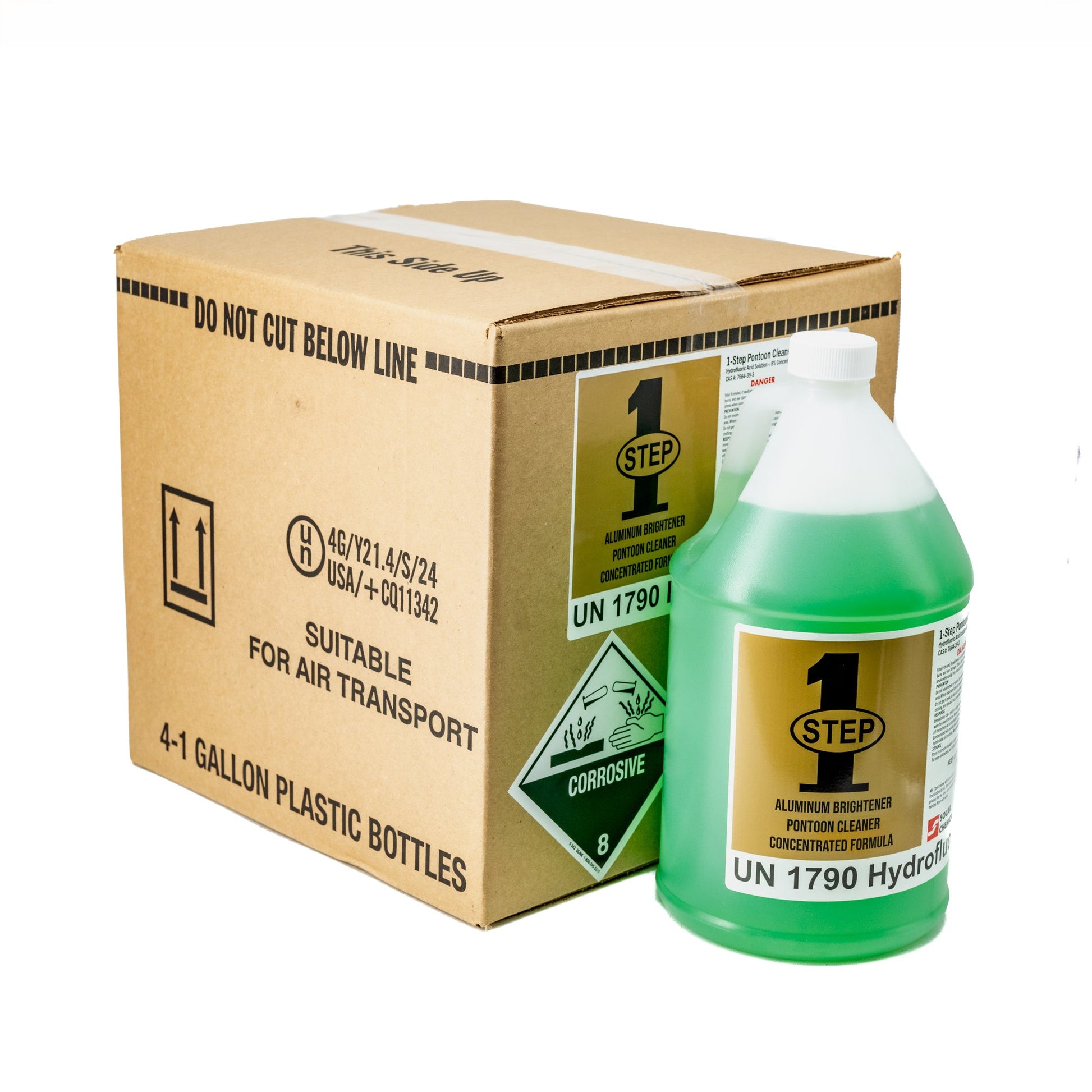 1-Step Pontoon Cleaner Concentrate (1 Gal Makes 5 Gal) - Tampa Home & Garden Store