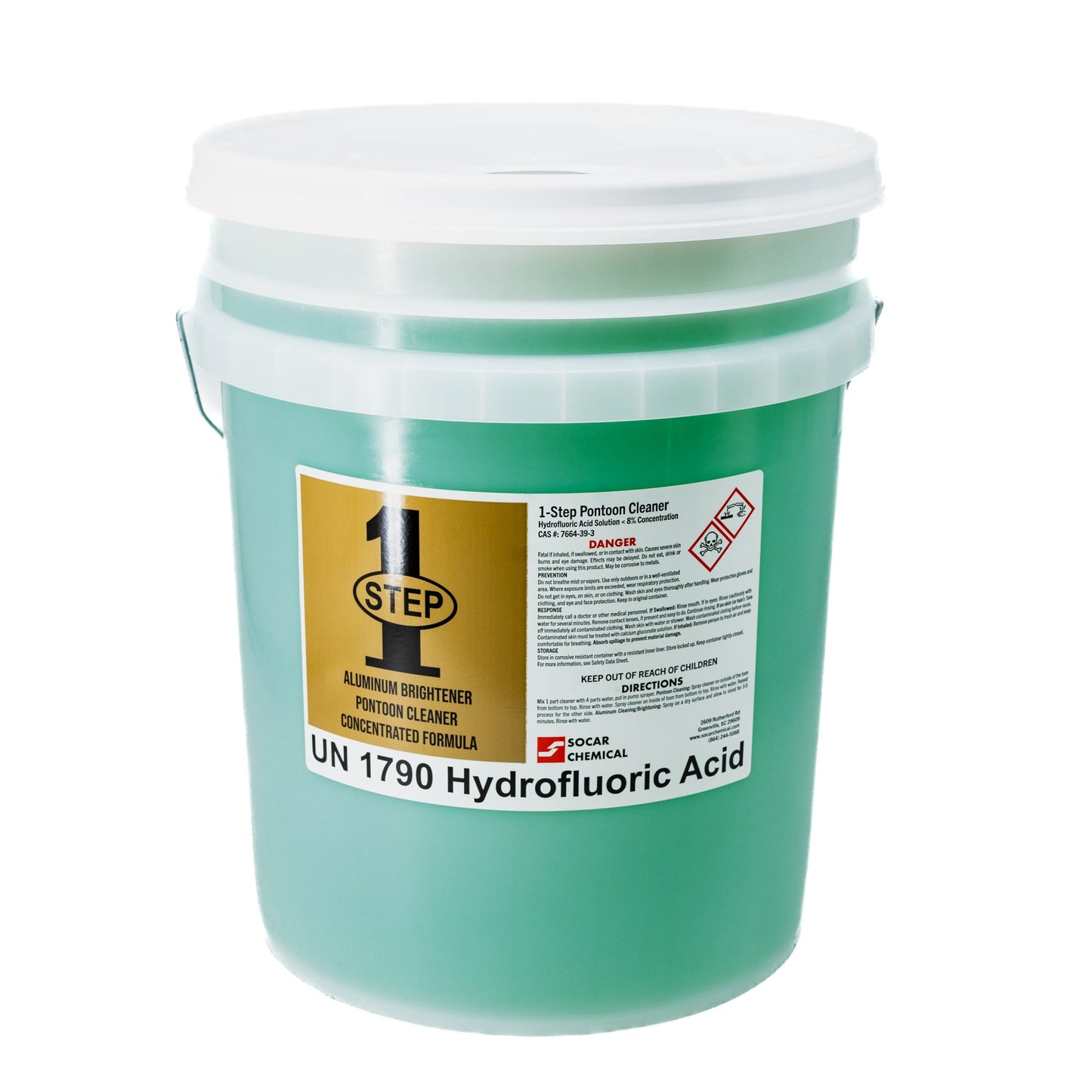 1-Step Pontoon Cleaner Concentrate (1 Gal Makes 5 Gal) - Tampa Home & Garden Store