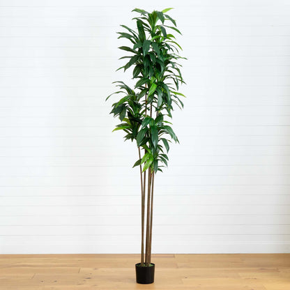 10’ Artificial Dracaena Tree with Real Touch Leaves - Tampa Home & Garden Store