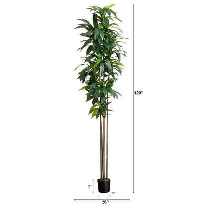 10’ Artificial Dracaena Tree with Real Touch Leaves - Tampa Home & Garden Store