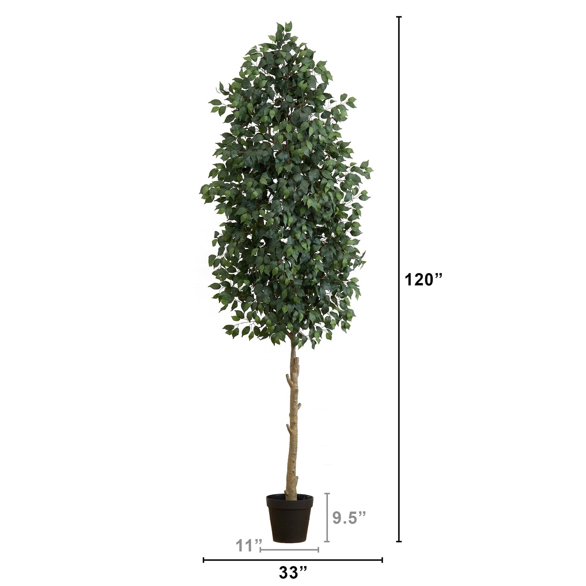 10’ Artificial Ficus Tree - Tampa Home & Garden Store