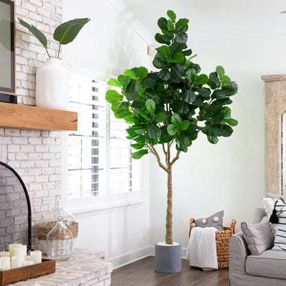 10’ Artificial Fiddle Leaf Fig Tree - Tampa Home & Garden Store
