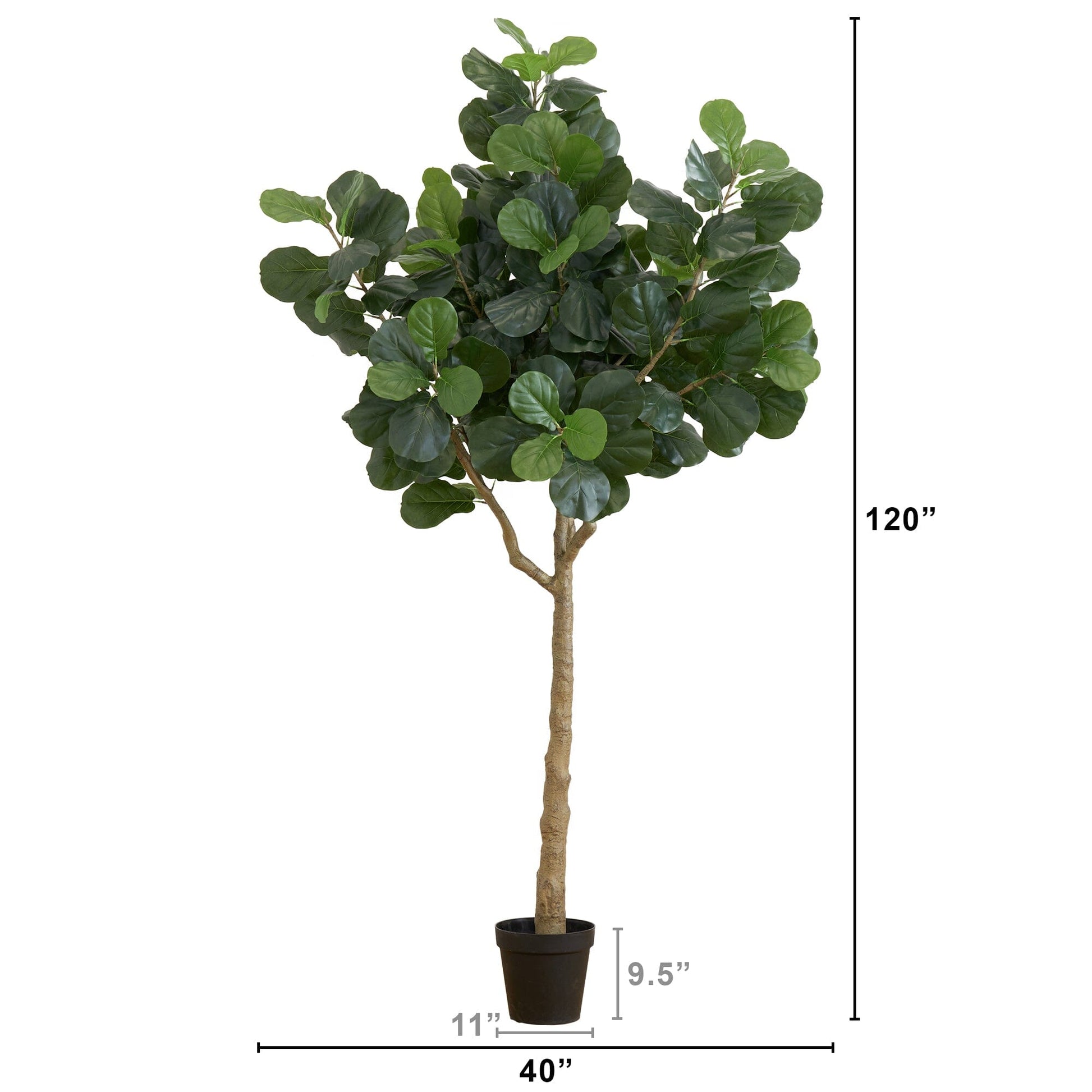 10’ Artificial Fiddle Leaf Fig Tree - Tampa Home & Garden Store