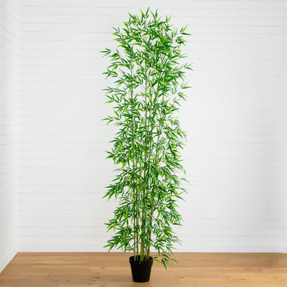 10’ Artificial Green Bamboo Tree - Tampa Home & Garden Store
