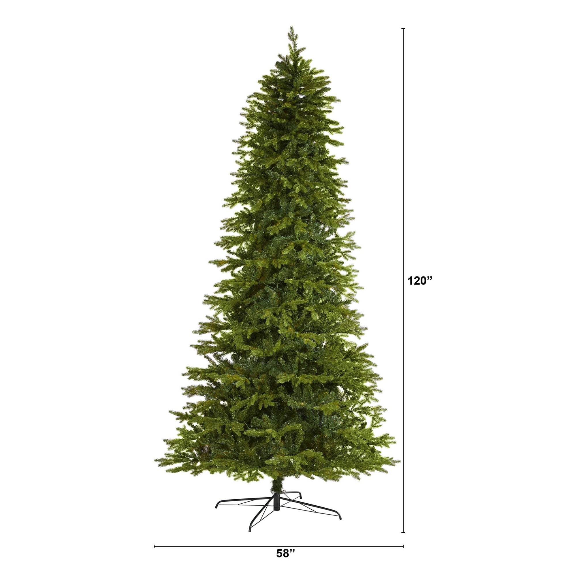 10’ Belgium Fir “Natural Look” Artificial Christmas Tree with 3514 Bendable Branches - Tampa Home & Garden Store