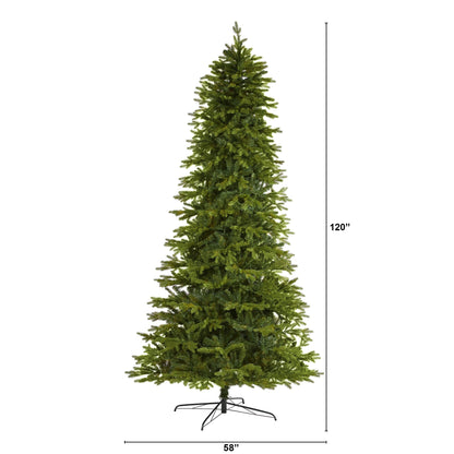 10’ Belgium Fir “Natural Look” Artificial Christmas Tree with 3514 Bendable Branches - Tampa Home & Garden Store