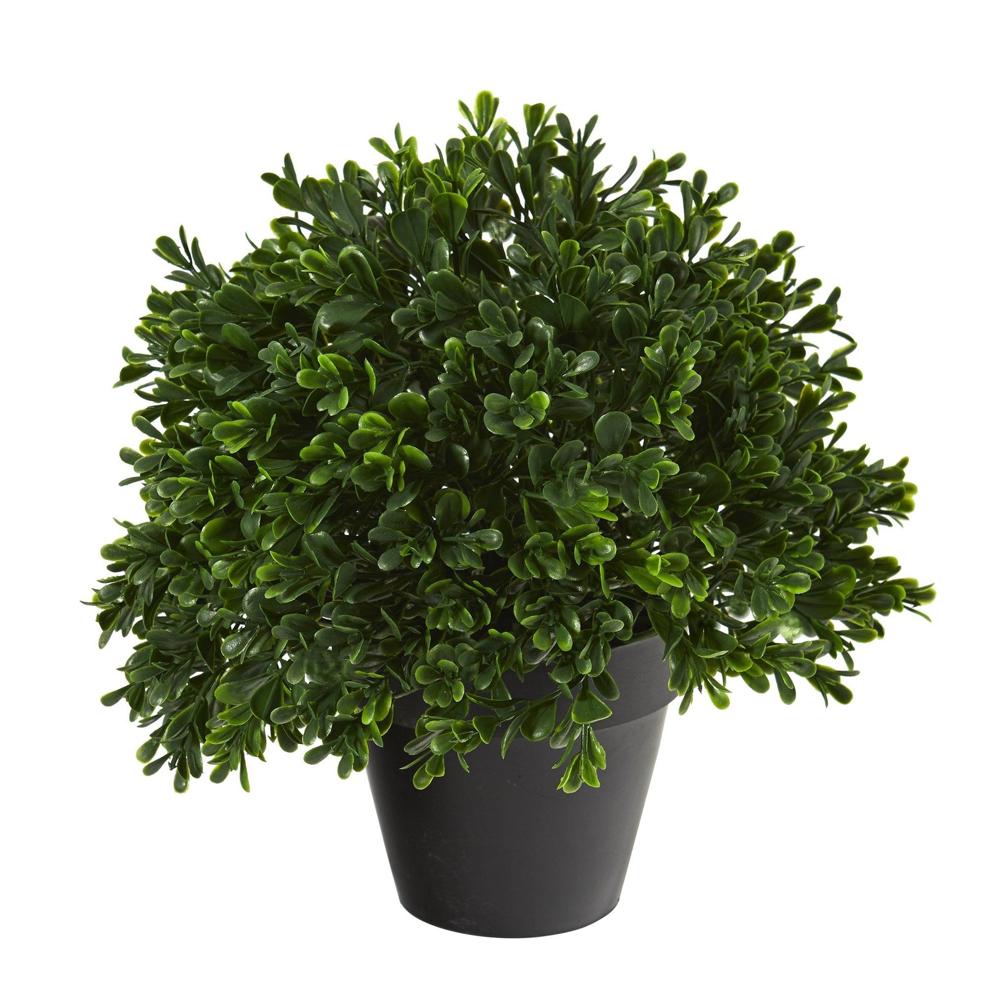 10” Boxwood Topiary Artificial Plant UV Resistant (Indoor/Outdoor) - Tampa Home & Garden Store