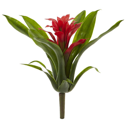 10” Bromeliad Artificial Flower (Set of 6) - Tampa Home & Garden Store