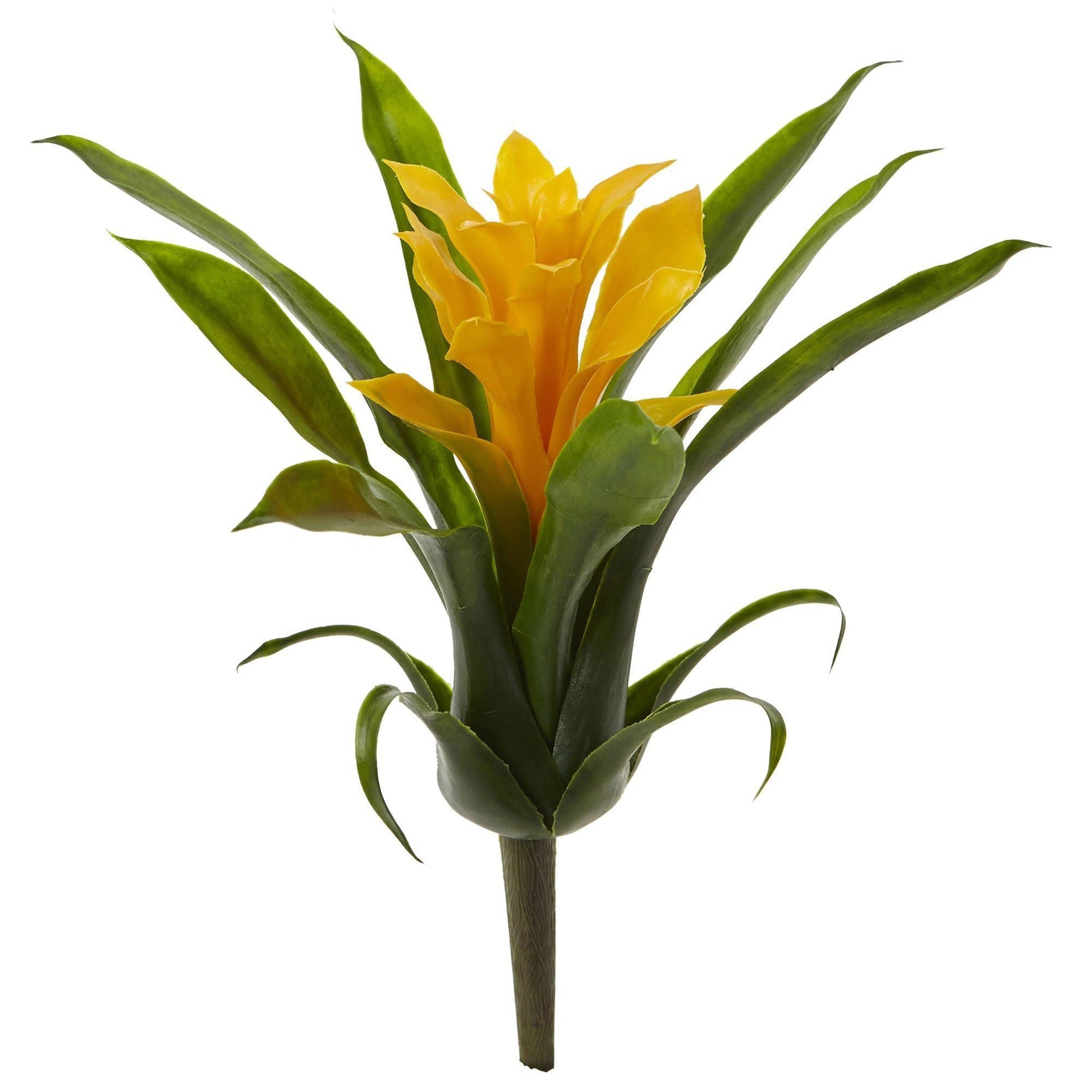 10” Bromeliad Artificial Flower (Set of 6) - Tampa Home & Garden Store