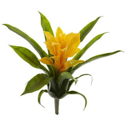 10” Bromeliad Artificial Flower (Set of 6) - Tampa Home & Garden Store