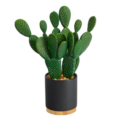 10” Cactus Succulent Artificial Plant in Planter - Tampa Home & Garden Store