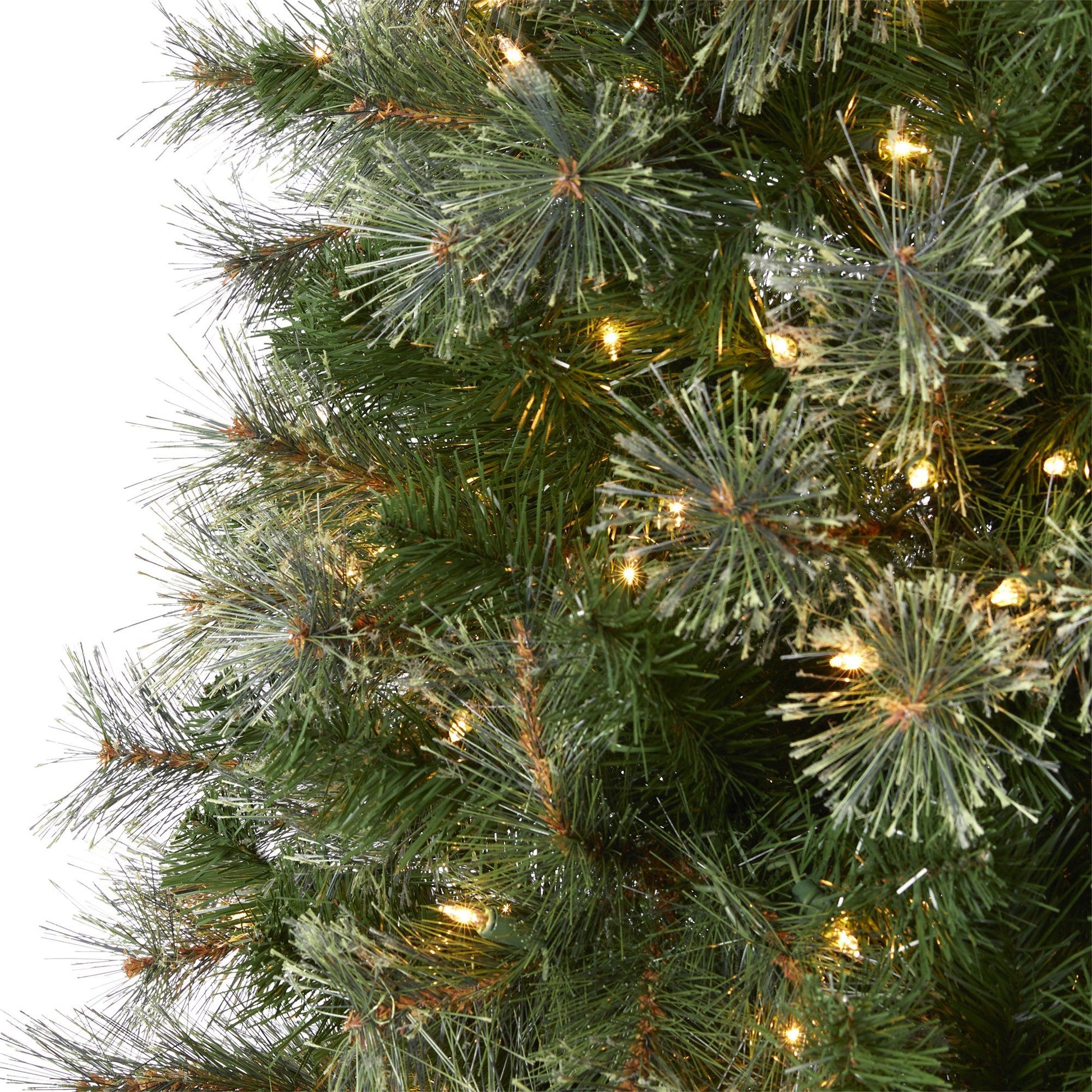 10' Cashmere Slim Artificial Christmas Tree with 750 Warm White Lights and 1908 Bendable Branches - Tampa Home & Garden Store