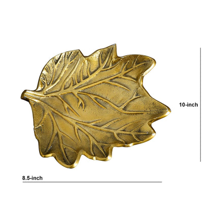 10" Gold Tree of Life Leaf Decorative Accent - Tampa Home & Garden Store