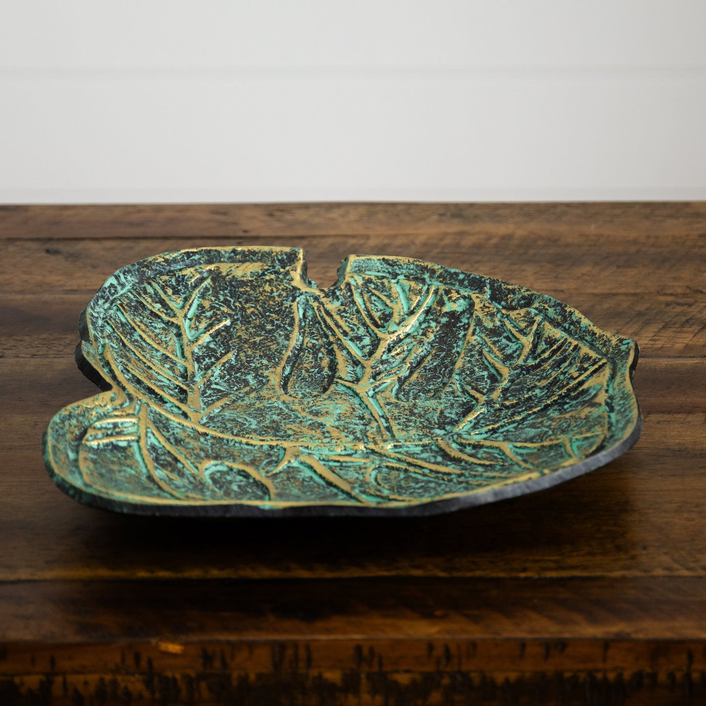 10” Leaf Shaped Decorative Accent - Tampa Home & Garden Store