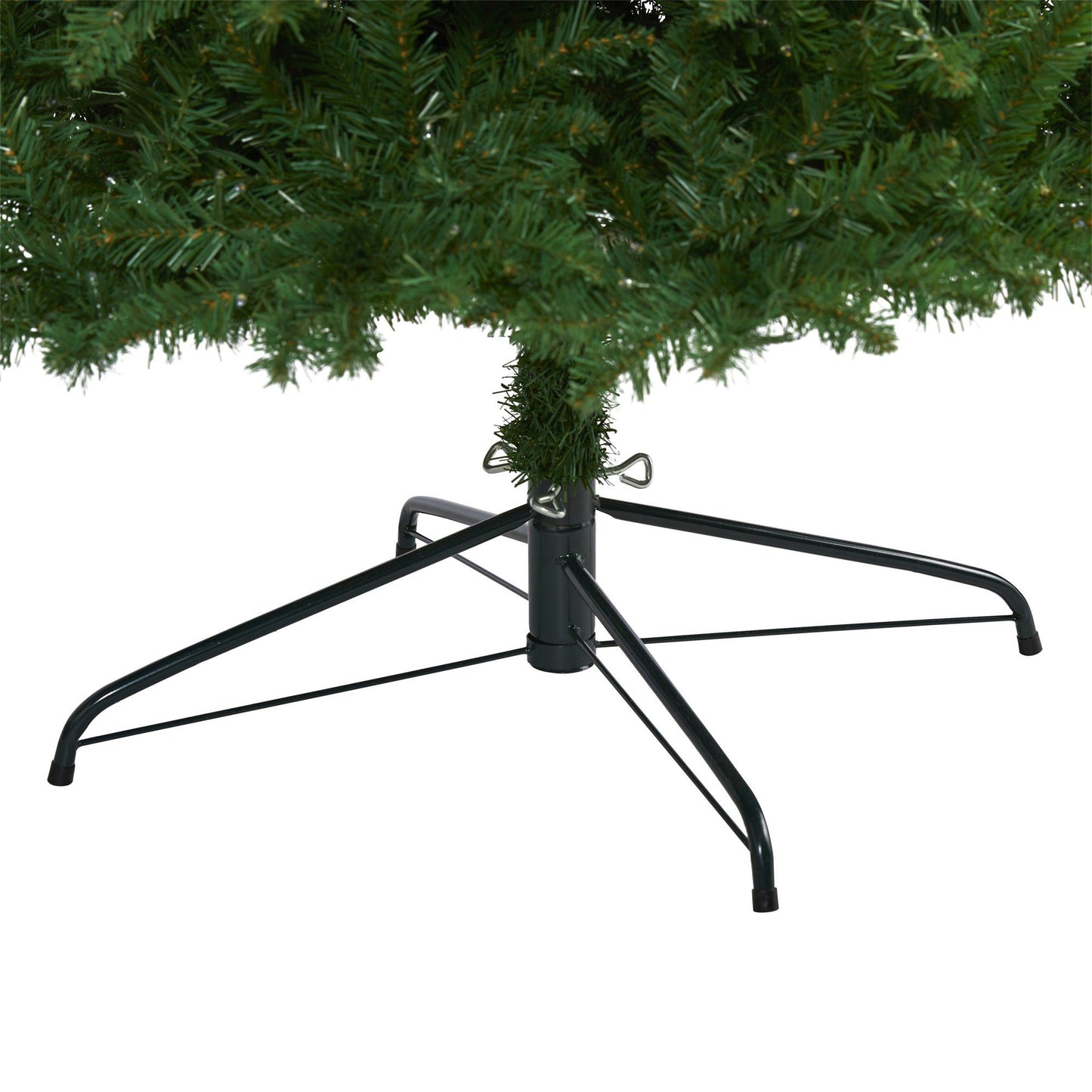 10’ Slim Green Mountain Pine Artificial Christmas Tree with 800 Clear LED Lights - Tampa Home & Garden Store