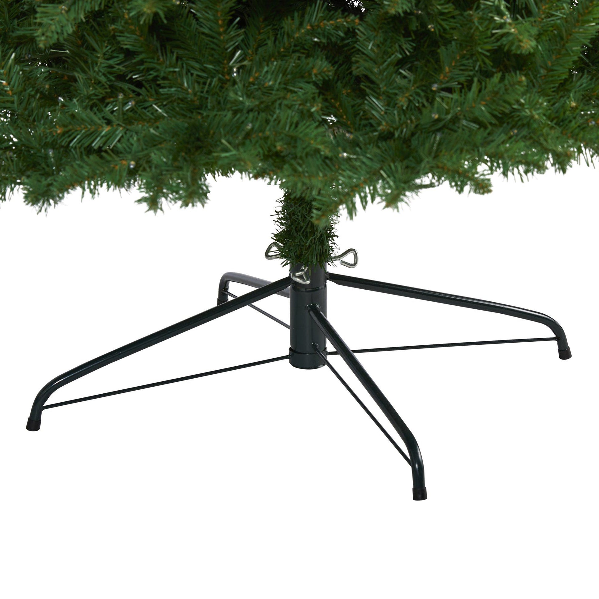 10’ Slim Green Mountain Pine Artificial Christmas Tree with 800 Clear LED Lights - Tampa Home & Garden Store