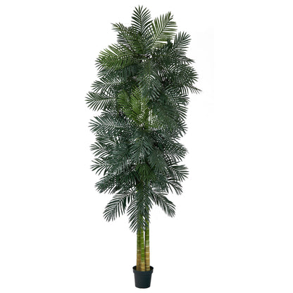 10’ Triple Stalk Golden Cane Artificial Palm Tree - Tampa Home & Garden Store