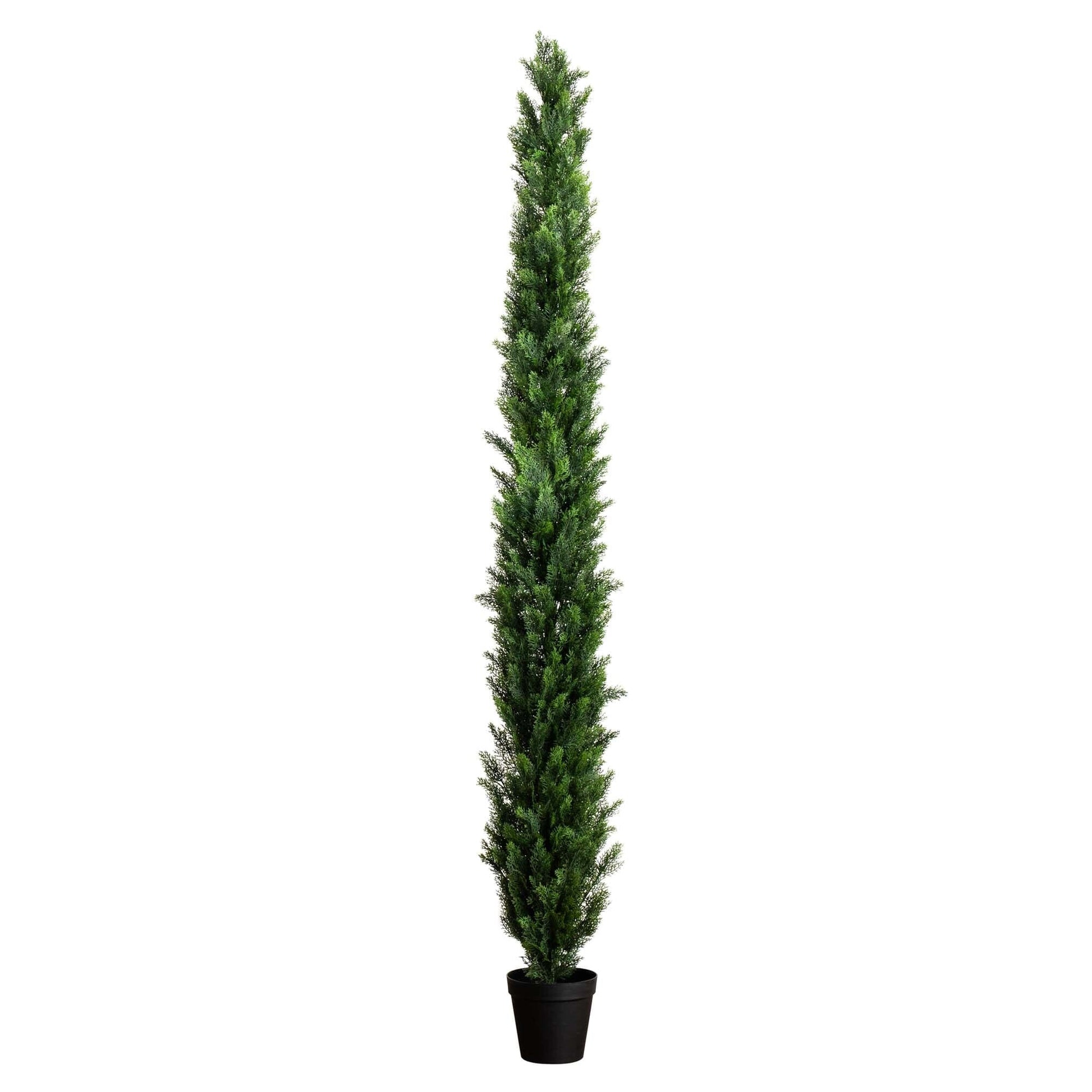 10' UV Resistant Artificial Cedar Pine Tree (Indoor/Outdoor) - Tampa Home & Garden Store