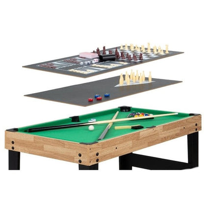 10-in-1 Combo Game Room Table Set Pool, Foosball, Ping Pong, Chess - Tampa Home & Garden Store