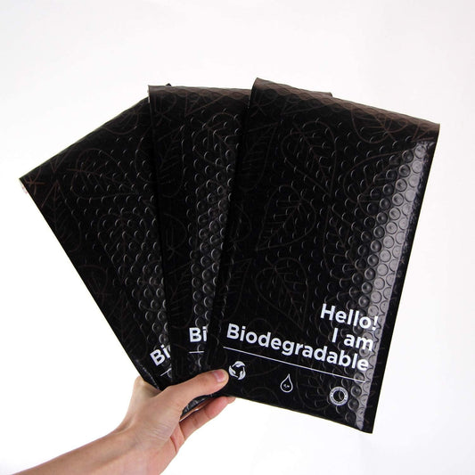 ™ 100% Biodegradable Bubble Mailers,25Pcs Padded Packaging Wrap Envelopes Pouches Eco Friendly No Glue, No Plastic, Christmas Wrapping (6 X 10) - Tampa Home & Garden Store