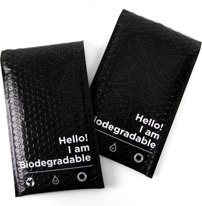 ™ 100% Biodegradable Bubble Mailers,25Pcs Padded Packaging Wrap Envelopes Pouches Eco Friendly No Glue, No Plastic, Christmas Wrapping (6 X 10) - Tampa Home & Garden Store