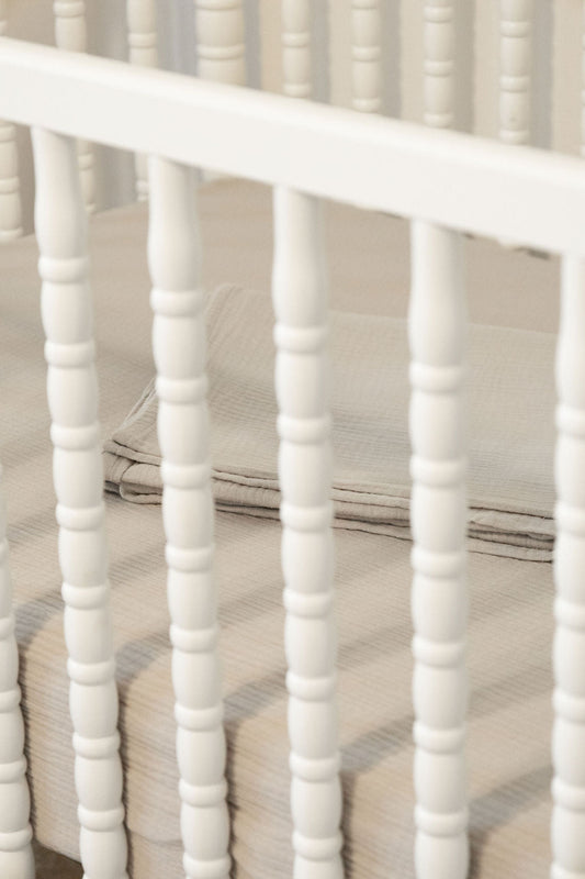 100% Organic Cotton Gauze Muslin Crib Sheet - Tampa Home & Garden Store