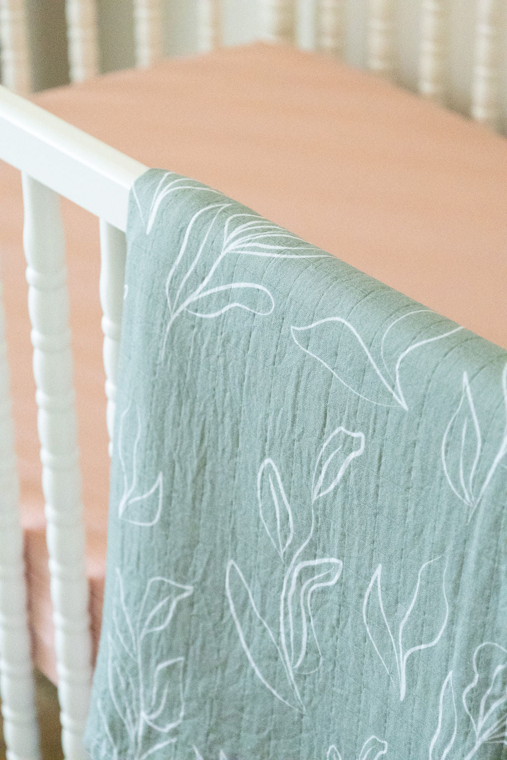 100% Organic Cotton Gauze Muslin Crib Sheet - Tampa Home & Garden Store