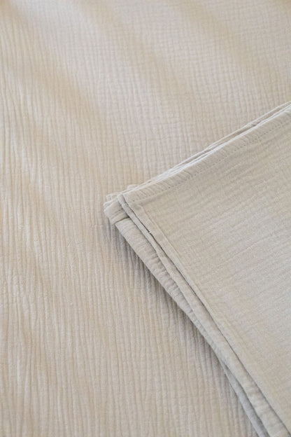 100% Organic Cotton Gauze Muslin Crib Sheet - Tampa Home & Garden Store