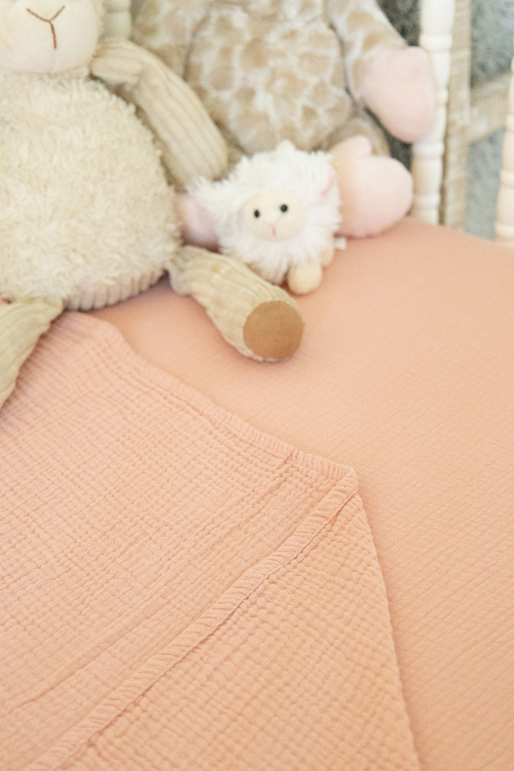 100% Organic Cotton Gauze Muslin Crib Sheet - Tampa Home & Garden Store