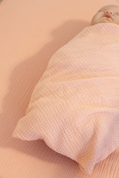 100% Organic Cotton Gauze Muslin Crib Sheet - Tampa Home & Garden Store
