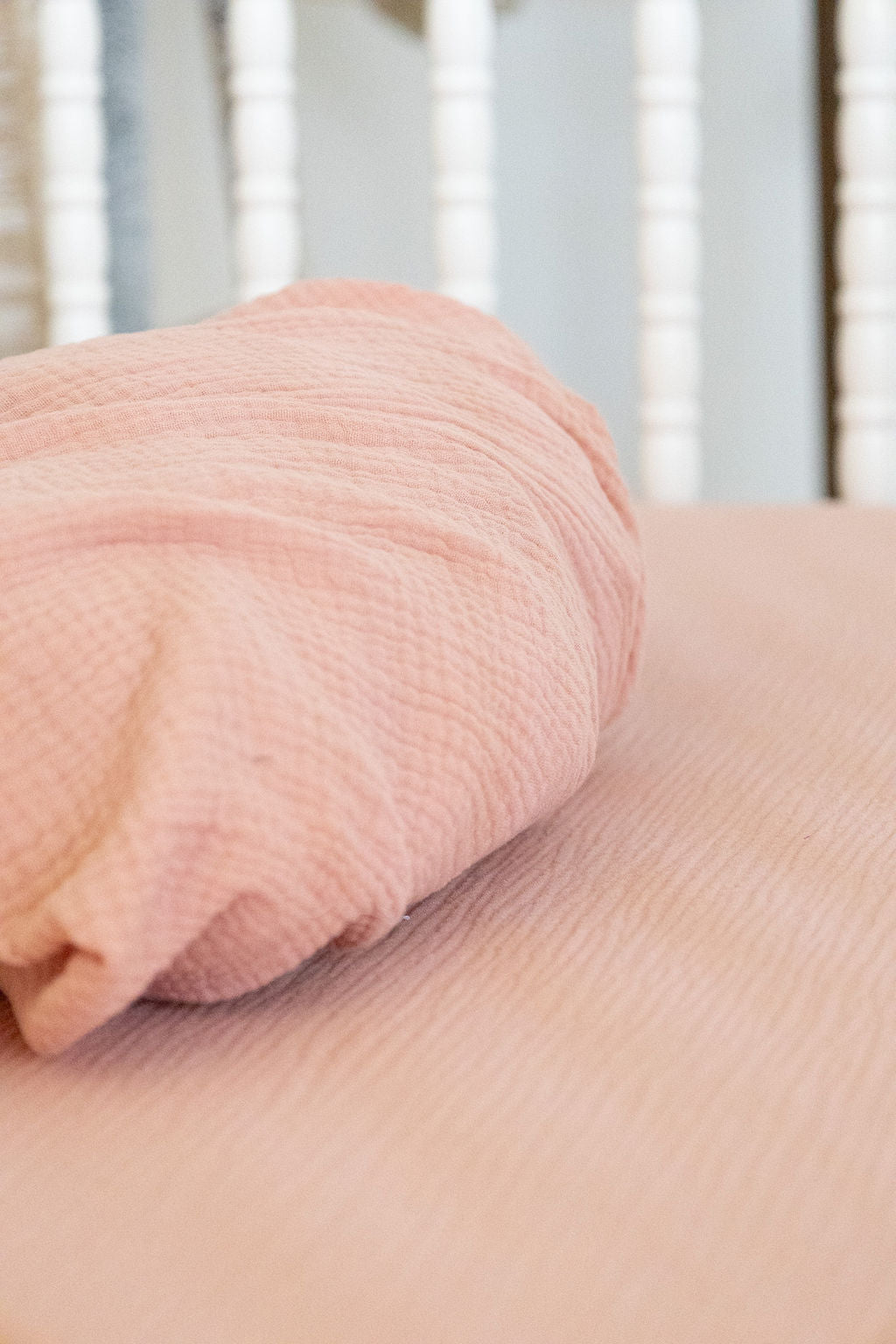 100% Organic Cotton Gauze Muslin Crib Sheet - Tampa Home & Garden Store