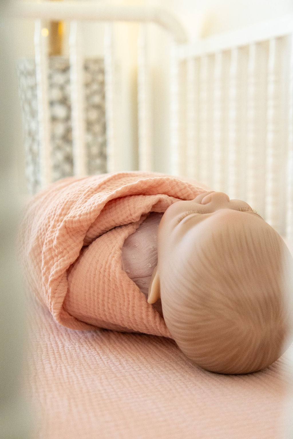 100% Organic Cotton Gauze Muslin Crib Sheet - Tampa Home & Garden Store