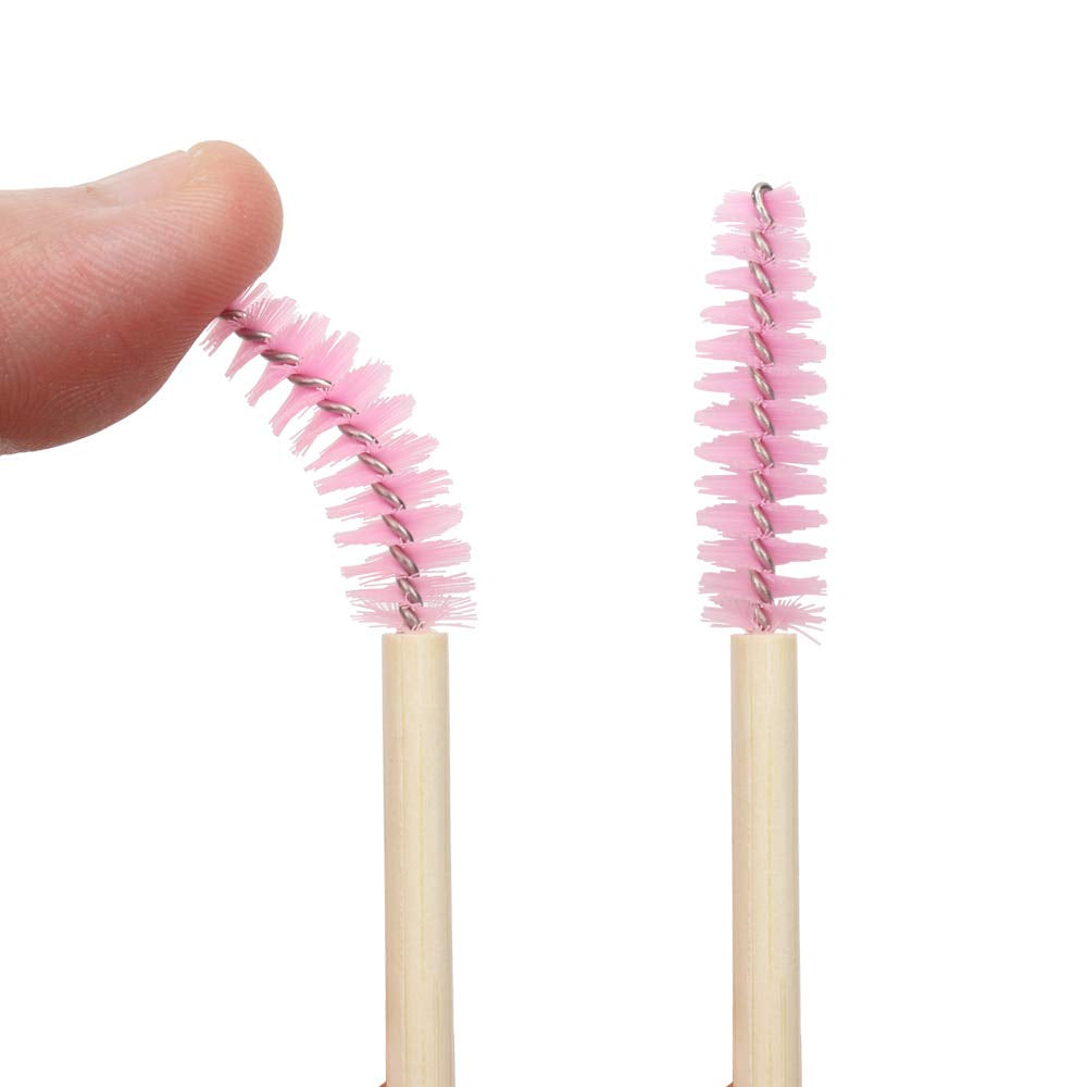 100-Pack Disposable Bamboo Stick Mascara Wands – Eco-Friendly & Convenient - Tampa Home & Garden Store