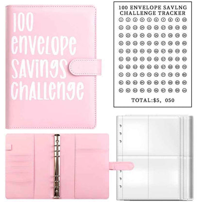 100 Envelope Saving Binder and Budget Planner