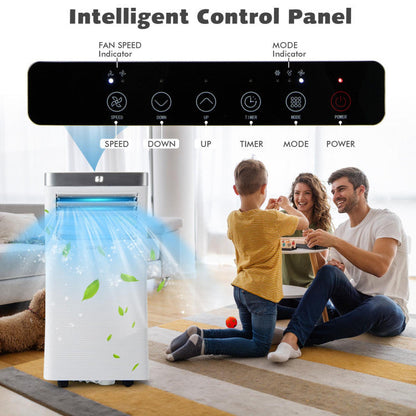 Aire acondicionado portátil de 10.000 BTU con control remoto